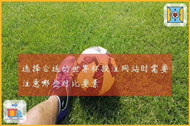 选择合适的世界杯投注网站时需要注意哪些对比要素